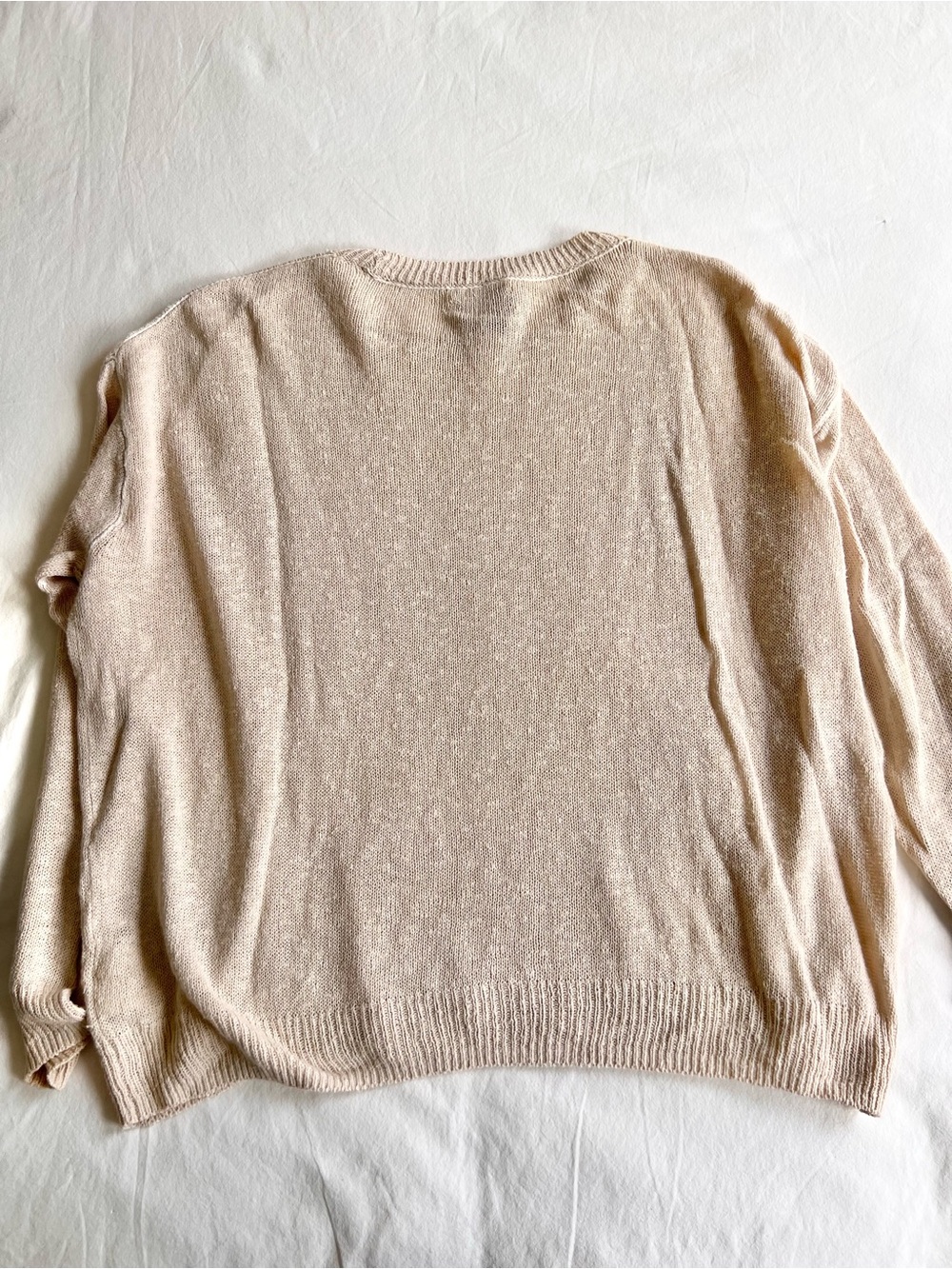 Roots Lightweight Knit Crewneck Sweater oversized - Picture 5 of 5
